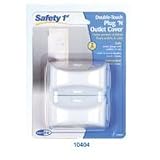 Double-Touch Plug N Outlet Covers - 2 pack