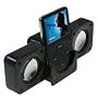DB Portable Foldable Speakers for Mp3 Players - Black