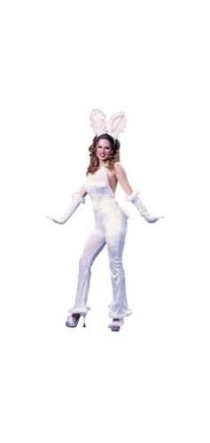 Sexy Bunny Velvet Costume - Teen Costume