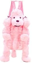 Plush Pink Poodle Backpack 18"