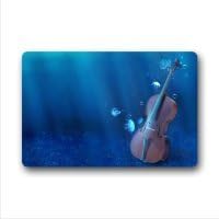 Personalized Grace Violin Entrance Mat,Indoor/Outdoor Doormat,Door Mats 23.6''(L) x 13.7''(W)
