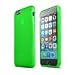 BlastCase Slim and Flexible Crystal Silicone TPU Skin Cover for Apple iPhone 6 - Non-Retail Packaging - Frosted Neon Green