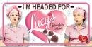 Lucy's Chocolate Factory License Plate (I Love Lucy)