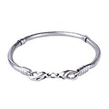 Snake Chain Bracelet - Pandora Charm Bead Compatible