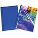 Fellowes CRC52252 1/16" Navy Blue Grain Thermal Binding Covers - 10 Pack