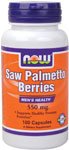 Saw Palmetto Berries by NOW Foods - (550mg - 100 Capsules)