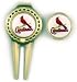 St. Louis Cardinals Hat Clip Marker & Divot Tool