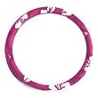 Hawaii Hibiscus Floral Print Steering Wheel Cover - Pink