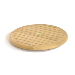 Teak Lazy Susan from Folding Picnic Tables