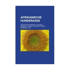 Afrikanische Hunderasse: Rhodesian Ridgeback, Azawakh, Basenji, Sloughi, Coton de Tulear, Boerboel, Aidi