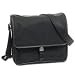 Prada Laptop Messenger Bag V166 in Black