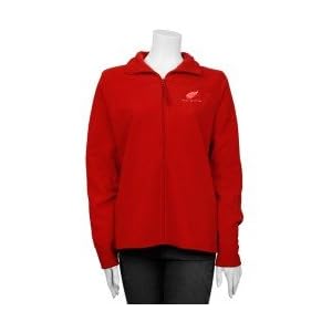 Buy Antigua Detroit Red Wings Red Ladies Perfection Full Zip Fleece Jacket