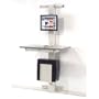 72"H Wall Mount Unit W/Vesa Mount - Beige