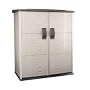 Rubbermaid RHP3667, Roughneck Modular Large Vertical Outdoor Storage Shed with 2 Lockable Doors, 66" w x 36" d x 78" h (RHP3667) Category: Rubbermaid Sheds