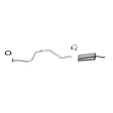 1988 1989 1990 1991 Pontiac 6000 2.5L Sedan Exhaust System Muffler Tail Pipe by Reliable