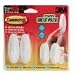 3M #17081-2VP 4CT Design Hook/Strip