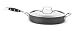 Sabatier Signature Anodized Saute with Lid and Helper Handle