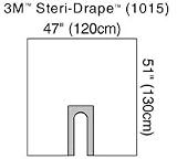 STERI-DRAPE U-DRAPE, 47 X 51, 40/CASE