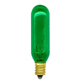 Green Transparent Bulb Can Be Used For Accent, Mood or Novelty Lighting (Pkg 20) by National