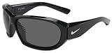 Nike Fuse Sunglasses - Gloss Black Frame w/ Grey Lens - EV0522-007