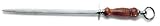 F. Dick 12 Sharpening Steel, Reg Cut, Round, Wood Handle