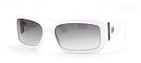 Gucci - Gucci 2593 Sunglasses Sun Glasses GRAY GRADIENT Lens WHITE Frame