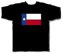 TEXAS FLAG - Black T-shirt