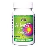 Natural Factors Aller-7 Formula helps people cope with seasonal allergies 60 Capsules