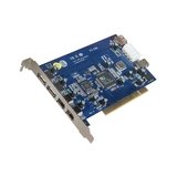 6PORT Combo USB 2.0/FIREWIRE Pci Card 3USB 3FW for Pc