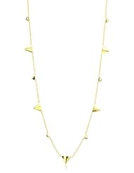 Elizabeth and James Thorns 18K Gold-Plated Long Layering Necklace