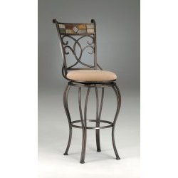 Pompei Swivel Bar Stool 