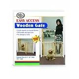 Vertical Wood Gate W/door,Dog Doors, Dog Ramps, Pet Furniture, Dog Doors, Dogs, Pet & Supplies
