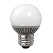 TCP LDG163WH27KF - Dimmable 3 Watt G16.5 LED Globe Light Bulb, Medium Base