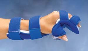 LMB Air-Soft Resting Hand Splint, CR, Size: M, Right