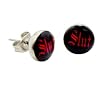 Slut Logo Earrings - 6mm - Sold as a Pair