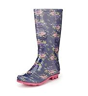 Floral Welly Boots