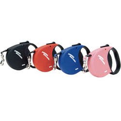 Power Walker Retractable Dog Leash, Pink, 12' Xtra-Small
