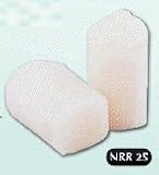 Flents Ear Stopples Soft Wax Cotton Ear Plugs, 50 Pair, Bulk Packaging