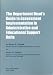 Books : The Department Head's Guide to Assessment Implementation in Administrative and Educational Support Units