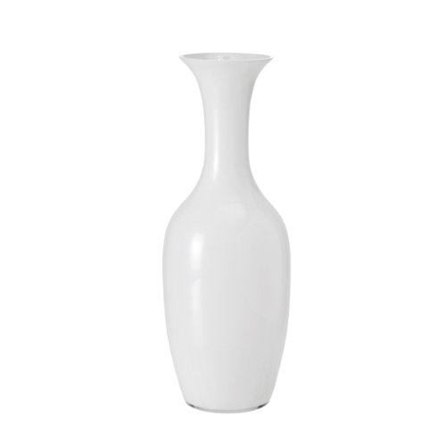 Leonardo 052802 Vase Modello 60 cm, wei&szlig;