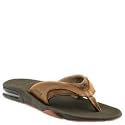 Reef Leather Fanning Flip-Flops
