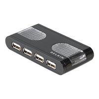 Belkin Hi-Speed USB 2.0 7-Port Lighted Hub Black F5U700-BLK