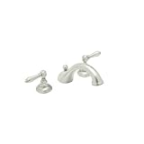 Buy Rohl A1454LMPN Country Bath Viaggio Three Hole Deck Mounted Tub Filler with Metal... by Rohl