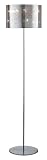 Contemporary Chrome 7-Light Halogen Floor Lamp