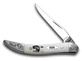 CASE XX White Delrin Bass Fever Toothpick 1/500 Pocket Knife Knives