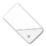 Silver-plated & Rhodium Star .001ct. Diamond Money Clip
