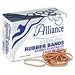 Alliance 24335 - Sterling Ergonomically Correct Rubber Bands, #33, 3-1/2 x 1/8, 850 Bands/1lb Box-ALL24335