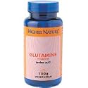 Glutamine Powder 100g Higher Nature Nutritional Supplements