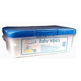 Huggies Baby Wipes with Light Scent, Tub ­ 80 / Pack