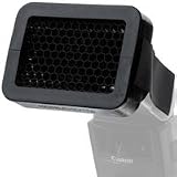 HonlPhoto 1/4" Honeycomb Speed Grid for Shoe Mount Portable Flashes
